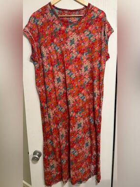 Natural Life Floral T-Shirt Dress | Women’s Medium